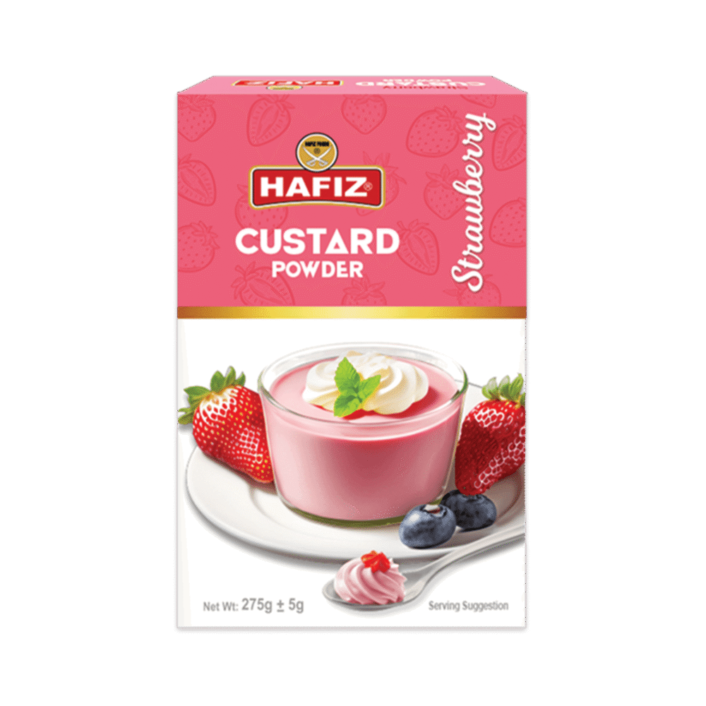 Custard Powder Strawberry