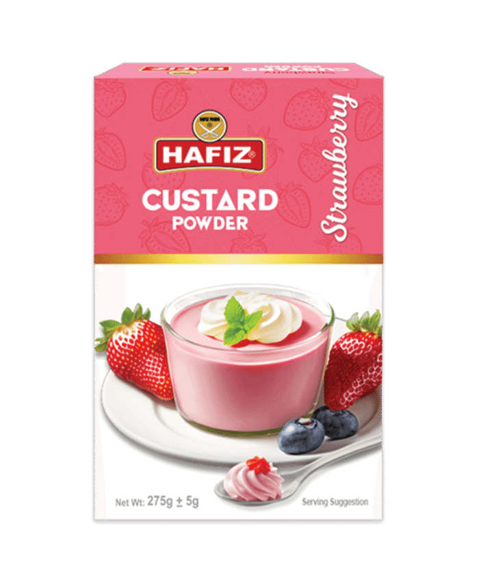 Custard Powder Strawberry